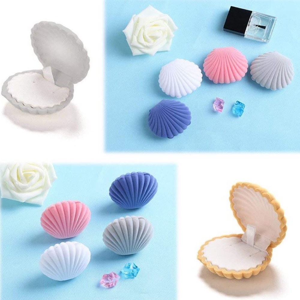 🐚 Velvet Jewelry Box - Picture 3 of 5